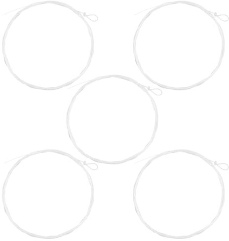 The Lord of the Tools 5 Stück Konische Vorfachschnur Zum Fliegenfischen Konische Vorfachschnur Fliegenfischschnur mit Vorgebundener Schlaufe Zum Süßwasserfischen 5 X 9 Ft