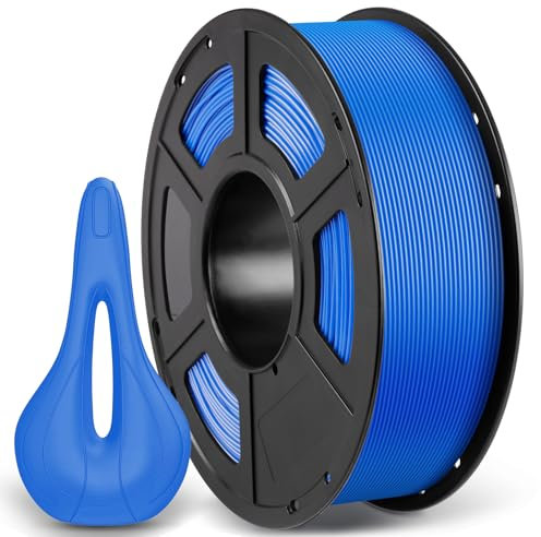 ANYCUBIC ASA Filament 1.75mm, 3D Drucker Filament geeignet für den Druck von funktionellen Teilen im Außenbereich, Wetter- und Hitzebeständig, 1KG Blau