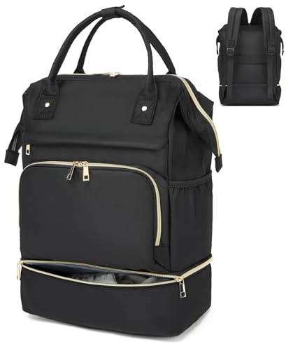seyfocnia rucksack herren Turnrucksack, rucksack mit schuhfach, Sportrucksack herren schwarzer rucksack rucksack
