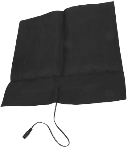 Esterilla calefactora para mascotas, almohadilla térmica USB para mascotas, 5 V, 2 A, 34 a 45 ℃, portátil, lavable, plegable, nailon, almohadilla térmica de tela eléctrica, manta para la oficina en