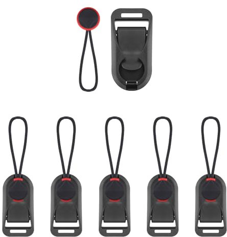 Gosknor 6pcs Camera Strap Quick Release Clips, Camera quick Release Combo Buckle Camera Neck Strap Ring Connectors Camera Wrist Strap Quick Release Buckles for Most DSLR SLR Compact Cameras