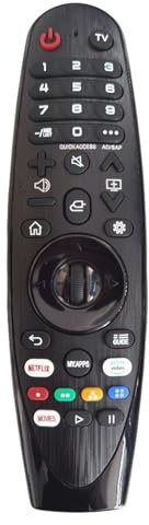 Remote Control for LG Smart TV, Universal Remote Control Replacement Compatible with LG TV NO Voice and Pointer Functions (1PCS)