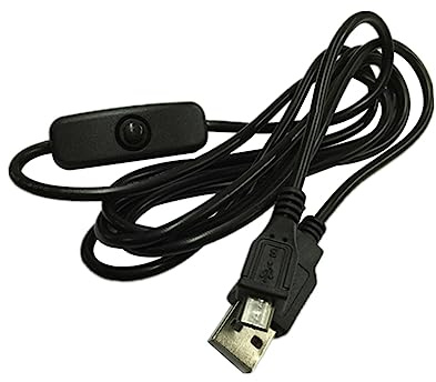 DIYEAH Micro Usb Cable for Charging Usb Extension Cable Click Button for Power off
