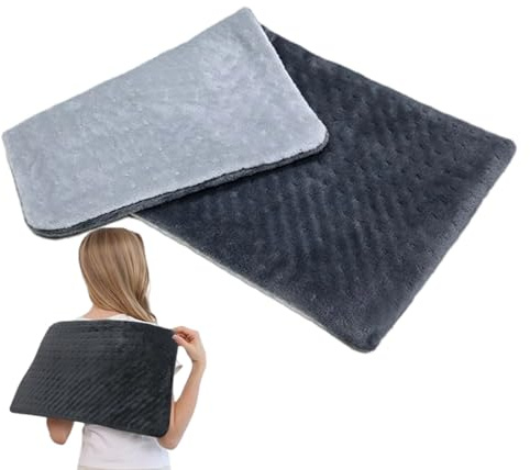 Heizkissen Für Den Rücken 30x60cm Schnellwärmende Waschbare Wärmedecke | Automatik Abschaltung Wärmespender Für Wohnung Büro Couch Sofa Bett Bequeme Wurfdecke