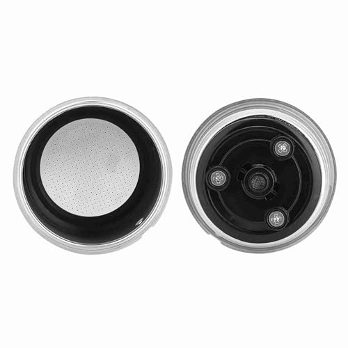 CHICIRIS Passoire de Panier de Filtre à café d'acier Inoxydable de qualité Supérieure, Accessoire de Machine à café D'installation Facile pour Le Bureau à Domicile (Portion individuelle)