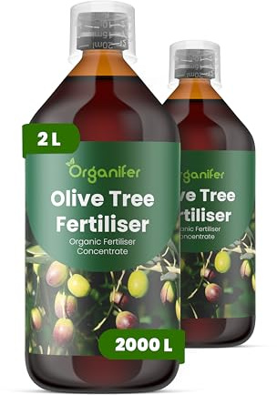 Engrais liquide organique 2x1L pour Olivier – racines fortes et plants sains – Organifer
