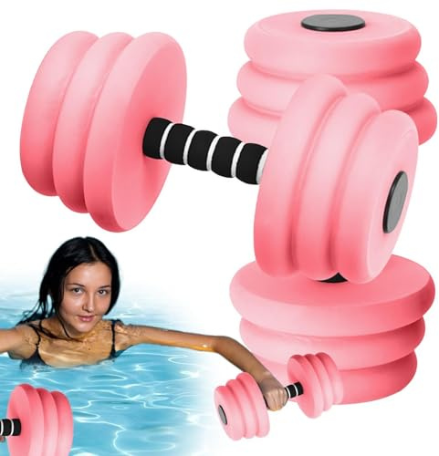 per aerobica in acqua, manubri per aerobica acquatica, galleggianti in acqua, per vasca da bagno, casa, palestra, spa, sport, allenamento, fitness, nuoto