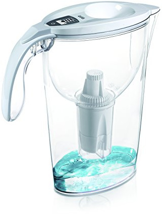 Laica L607115 Fridge Line Carafe d'Eau Filtrante Plastique Blanc 28 x 8 x 7 cm