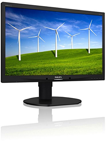 Philips 231B4QPYCB Monitor 23 LED IPS, Full HD, Regolabile in Altezza, Girevole, Pivot, Inclinabile, Casse Audio Integrate, Hub USB, Display Port, DVI, VGA, Vesa, Nero