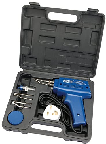 Draper 71420 Lötpistole, 230 V, 100 W, 5-teiliges Set