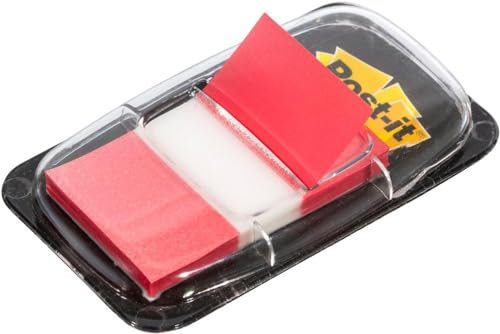 Post-it Index Haftstreifen, Standard, Verschiedene Farben, 8 Spender + 4 GRATIS, 25.4 mm x 43.2 mm, Promotion, 50 Haftstreifen/Spender - Extrastarke Haftstreifen für Dokumente und Informationen