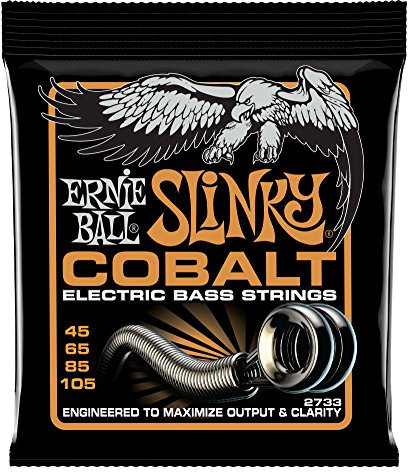 Ernie Ball Hybrid Slinky Cobalt E-Bass-Saiten, Stärke 45–105