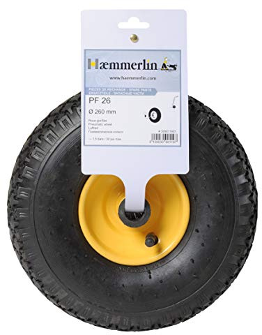 Aufgeblasenes Rad HAEMMERLIN PF 26 Ø 260 mm für Sackkarre – 309011901
