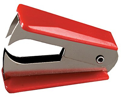 Herlitz Heftklammerlöser / Entklammerer / Farbe: rot