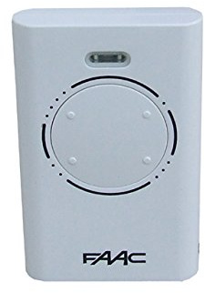 Faac 787010 Telecomando per Cancello, Bianco, Frequenza 868 SLH