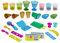 Play-Doh Kitchen Creations Ice Cream Party Play Food Set with 6 Colors, 2-Ounce Cans (Amazon Exclusive)