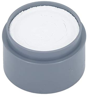 WOOOOZY Profi Karnevalsschminke für Kinder & Erwachsene // 15ml Clownweiß // wischfeste Gesichts- und Körperschminke ohne Parabene ohne Parfüm ohne Konservierungsmittel (15ml, Clownweiß)