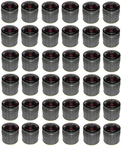 Universal Gaskartusche 190 gr. | 36 Stück mit Gas-Stop-System