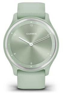 Garmin Unisex – Erwachsene VIVOMOVE Sport Smartwatch, Mint/Silber, One Size (Generalüberholt)