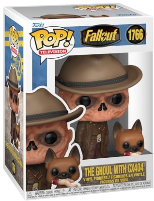 Funko Pop! & Buddy: Fallout – Ghoul & CX404 - Fallout (TV) - samlarfigur i vinyl - presentidé - officiella varor - leksaker för barn och vuxna - TV-fans