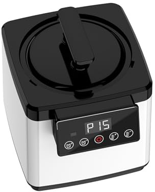 SEVEQIS Generador de Vapor, Izador eléctrico del generador de, Terapia del SPA de la Sauna del Barril del hogar de 2.5L 1000W for el baño,para Sauna/Ducha/baño