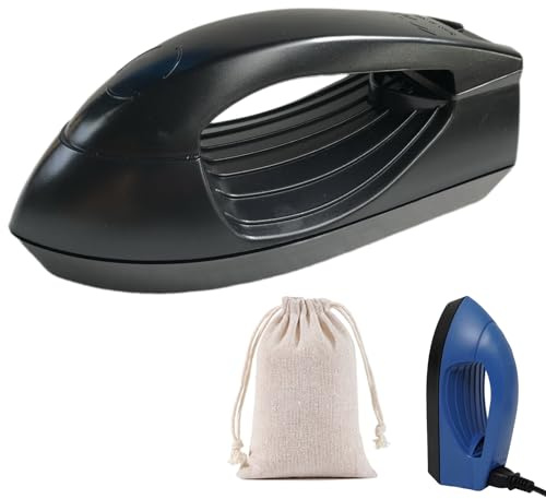 Fer à repasser – Primé Lépine 2025, fer à repasser abryos, defroisseur abryos, Compact et portable, Repassage express, partout avec vous, Convient pour la maison ou les voyages (noir)