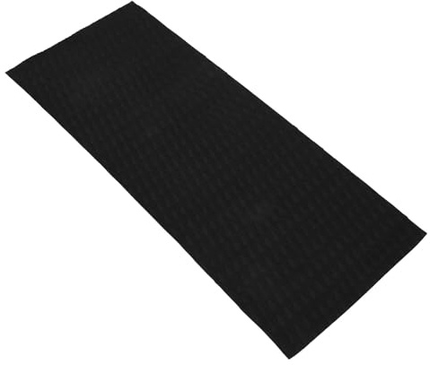 BUGUUYO Traktionspad Zubehör Zuschneidbar Eva Surfbrett Schwarz Leicht und rutschfeste Heckpolster Longboards Shortboards