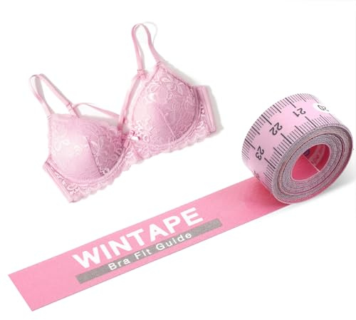 Bust Measure Tape, Body Bust Measure Tape, 60 Inch Chest Measurement Tapes, Body Measuring Tapes for Women and Girls (Pink)