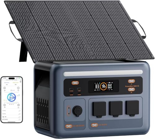 IEE P1800 Generador Solar con 100W Panel Solar