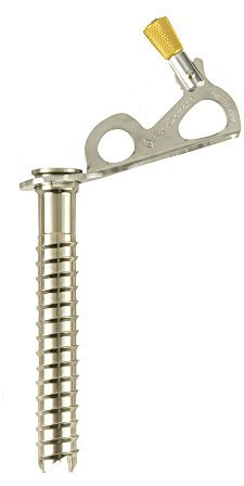 Black Diamond Express Ice Schraube, gelb, 16 cm