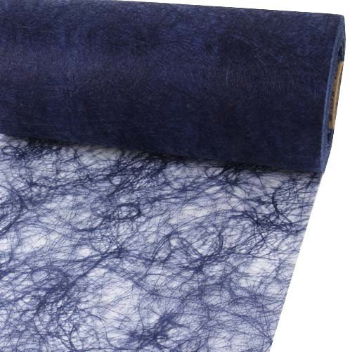 25m Sizoflor ® Original Tischband Tischläufer 20cm, Farbe:dunkelblau