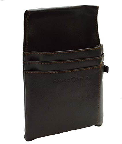 Marco Amrini Kellnertasche robuste Halftertasche Kunstleder Bedienungscolt Holster für Kellner Geldbeutel für Damen und Herren