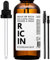 Huile de Ricin 100% Bio, Pure et Naturelle - 50 ml - Soin pour Cheveux, Cils, Ongles, Peau.