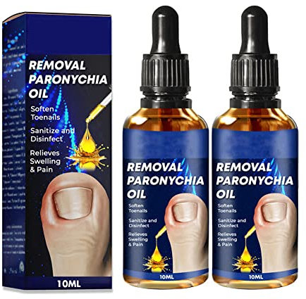 2PCS German ToenailCare Öl zur Entfernung von Paronychien,NailPro Anti-Paronychia-Hilfsöl,Eingewachsene Zehennägel Korrektur,Nagel Pflegeöle Für Eingewachsene Zehennägel,Nagelpflege Und Behandlung