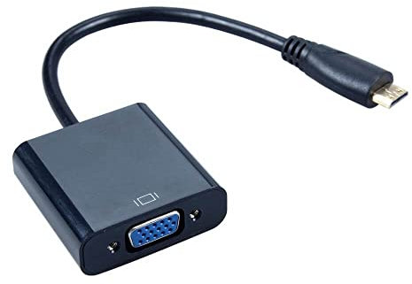 Elecbee Mini HDMI to VGA Convertion Support câble HDMI1.1/1.2/1.3
