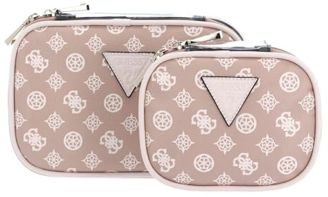 GUESS Mildred Cosmetic Case Nude/Blush Multi