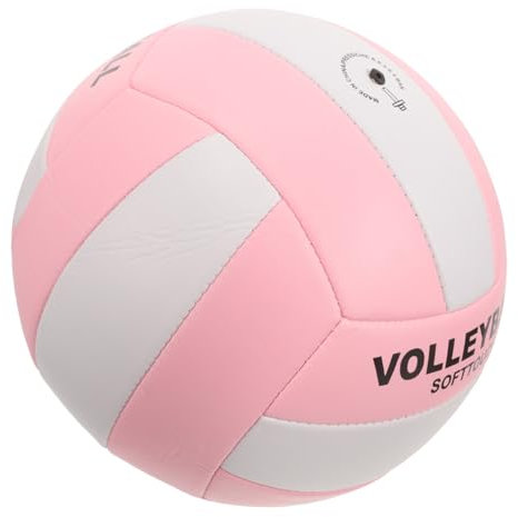 Kisangel Volleyball Softvolleyball Größe 5 Aus Pu Leder Weicher Indoor Trainingsball Mit Strapazierfähigem Material Für Volleyballspieler Halle Und Sporttrainingsgeräte