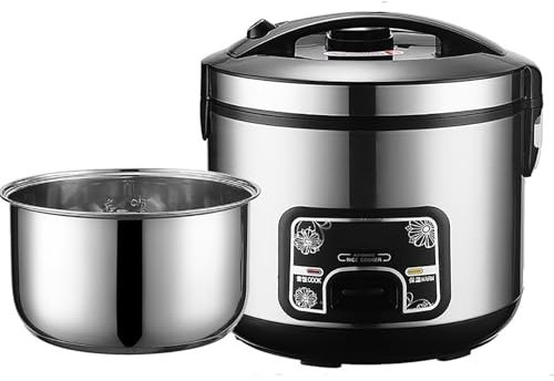 Olla arrocera (2-6L) Hogar Multifunción Olla interior de acero inoxidable 201 Cuchara Vaporera y tazas medidoras Pequeños electrodomésticos con capacidad for 1-8 personas 220-240V US/EU(4L)