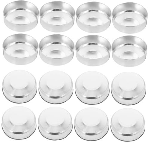 STOBOK 30piezas Portavelas Para Tealight Base Para Decoración De Mesa Para Bodas Especiales
