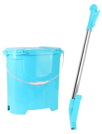 MagiDeal Fertiliseur à Dos Multifonction pour maïs, capacité de 25 L, pour épandage de légumes dans Les Jardins, Bleu Clair