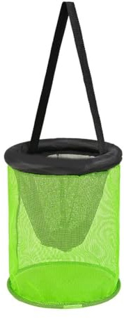 Cestino da pesca subacqueo con funzione anti salto e design pieghevole in schiuma (25 cm)
