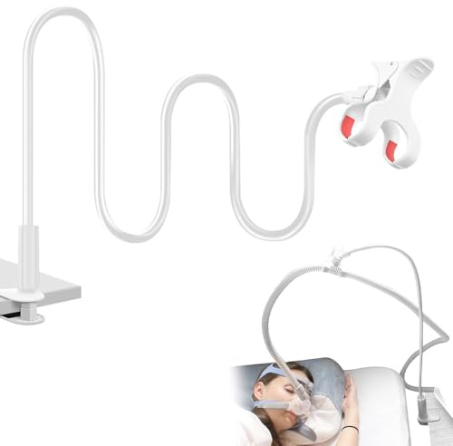 SGZIOO CPAP Schlauchhalter, CPAP Schlauchhalter Aufhänger zur Verhinderung von CPAP Schläuchen Leckage & Verwicklung, Stabiler Verstellbar, Verstellbarer Schlauchhalter für Cpap Schlauch, Cpap Gerät