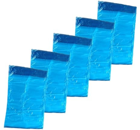 COOPHYA 5 Pezzi Sacchetti per Maturazione Banane Buste Protettive da Giardino Antipioggia e Antigelo Coperture Riparanti in Film Blu UV per Alberi da Frutta Facili da Aprire e Resistenti