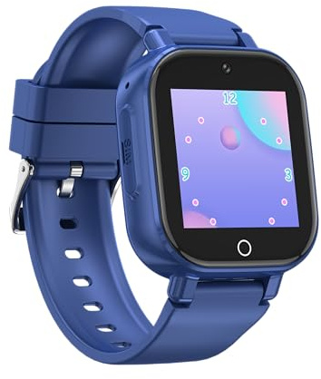 Alutoria Montre pour Garçons Filles Bleu