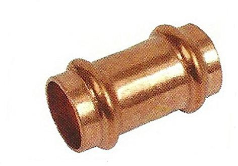 Kupfer Pressfitting Muffe 28mm Kontur V