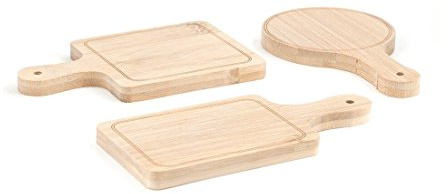 Kikkerland PM18 Halter und Ständer - Besteckeinsätze, Holz, 28.2 x 16.9 x 2.5 cm