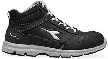 Utility Diadora Run Mid S3 SRC ESD, Scarpe da Ginnastica Unisex-Adulto, Nero (Black), 41 EU
