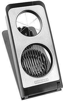 LEIFHEIT Eierschneider Combi, Rund, Edelstahl, Weiß, Kunststoff, Handwäsche