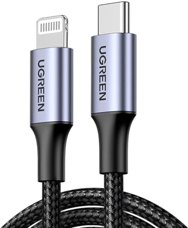 UGREEN Cavo Lightning to USB-C PD 3A US304, 1,5 m