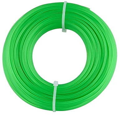FEPITO Trimmer Line 2.0mm X 30m Round Strimmer Line Wire for Grass Trimmers